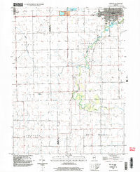 Fairbury Illinois Historical topographic map, 1:24000 scale, 7.5 X 7.5 Minute, Year 2001