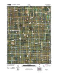 Fairdale Illinois Historical topographic map, 1:24000 scale, 7.5 X 7.5 Minute, Year 2012