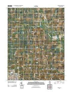 Fairfield Illinois Historical topographic map, 1:24000 scale, 7.5 X 7.5 Minute, Year 2012