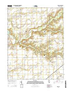 Fairman Illinois Current topographic map, 1:24000 scale, 7.5 X 7.5 Minute, Year 2015