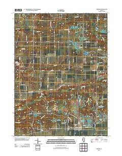 Fairview Illinois Historical topographic map, 1:24000 scale, 7.5 X 7.5 Minute, Year 2012