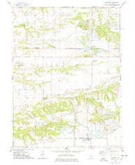Fairview Illinois Historical topographic map, 1:24000 scale, 7.5 X 7.5 Minute, Year 1974