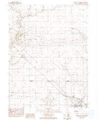 Farmer City North Illinois Historical topographic map, 1:24000 scale, 7.5 X 7.5 Minute, Year 1983