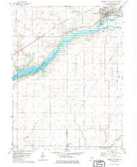 Farmer City South Illinois Historical topographic map, 1:24000 scale, 7.5 X 7.5 Minute, Year 1979