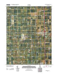 Farmersville Illinois Historical topographic map, 1:24000 scale, 7.5 X 7.5 Minute, Year 2012