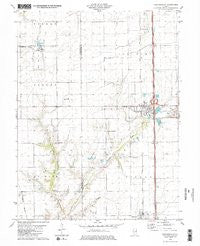 Farmersville Illinois Historical topographic map, 1:24000 scale, 7.5 X 7.5 Minute, Year 1979