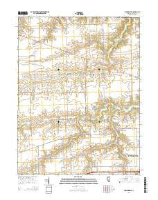 Farmingdale Illinois Current topographic map, 1:24000 scale, 7.5 X 7.5 Minute, Year 2015