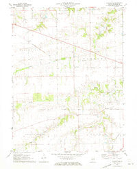 Farmingdale Illinois Historical topographic map, 1:24000 scale, 7.5 X 7.5 Minute, Year 1971