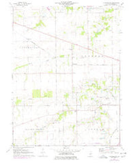 Farmingdale Illinois Historical topographic map, 1:24000 scale, 7.5 X 7.5 Minute, Year 1976