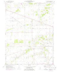 Farmingdale Illinois Historical topographic map, 1:24000 scale, 7.5 X 7.5 Minute, Year 1976