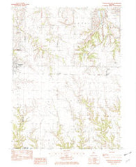 Farmington East Illinois Historical topographic map, 1:24000 scale, 7.5 X 7.5 Minute, Year 1982