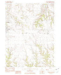 Farmington East Illinois Historical topographic map, 1:24000 scale, 7.5 X 7.5 Minute, Year 1982