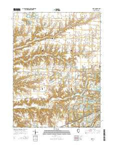Fiatt Illinois Current topographic map, 1:24000 scale, 7.5 X 7.5 Minute, Year 2015