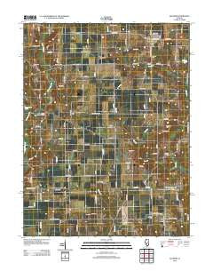 Fillmore Illinois Historical topographic map, 1:24000 scale, 7.5 X 7.5 Minute, Year 2012