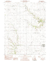 Findlay Illinois Historical topographic map, 1:24000 scale, 7.5 X 7.5 Minute, Year 1983