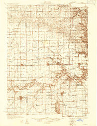 Fithian Illinois Historical topographic map, 1:48000 scale, 15 X 15 Minute, Year 1931