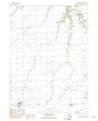 Flanagan North Illinois Historical topographic map, 1:24000 scale, 7.5 X 7.5 Minute, Year 1983