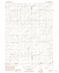Flanagan SW Illinois Historical topographic map, 1:24000 scale, 7.5 X 7.5 Minute, Year 1983
