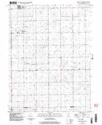 Flanagan South Illinois Historical topographic map, 1:24000 scale, 7.5 X 7.5 Minute, Year 1998