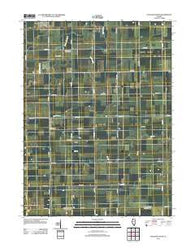 Flanagan South Illinois Historical topographic map, 1:24000 scale, 7.5 X 7.5 Minute, Year 2012