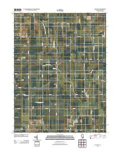 Flatville Illinois Historical topographic map, 1:24000 scale, 7.5 X 7.5 Minute, Year 2012