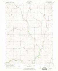 Flatville Illinois Historical topographic map, 1:24000 scale, 7.5 X 7.5 Minute, Year 1968