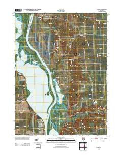 Florid Illinois Historical topographic map, 1:24000 scale, 7.5 X 7.5 Minute, Year 2012