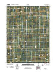 Foosland Illinois Historical topographic map, 1:24000 scale, 7.5 X 7.5 Minute, Year 2012