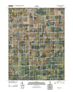 Forest City Illinois Historical topographic map, 1:24000 scale, 7.5 X 7.5 Minute, Year 2012