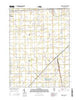 Forrest South Illinois Current topographic map, 1:24000 scale, 7.5 X 7.5 Minute, Year 2015