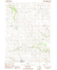 Forreston North Illinois Historical topographic map, 1:24000 scale, 7.5 X 7.5 Minute, Year 1983