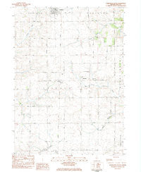 Forreston South Illinois Historical topographic map, 1:24000 scale, 7.5 X 7.5 Minute, Year 1983