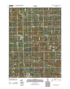 Forreston North Illinois Historical topographic map, 1:24000 scale, 7.5 X 7.5 Minute, Year 2012