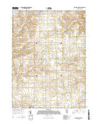 Forreston South Illinois Current topographic map, 1:24000 scale, 7.5 X 7.5 Minute, Year 2015