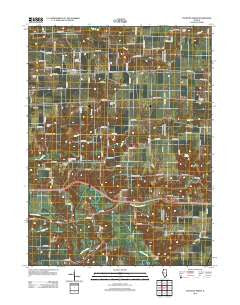 Fountain Green Illinois Historical topographic map, 1:24000 scale, 7.5 X 7.5 Minute, Year 2012