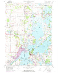 Fox Lake Illinois Historical topographic map, 1:24000 scale, 7.5 X 7.5 Minute, Year 1960