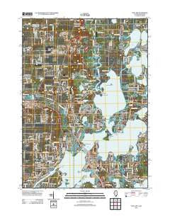 Fox Lake Illinois Historical topographic map, 1:24000 scale, 7.5 X 7.5 Minute, Year 2012