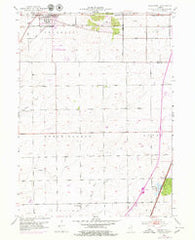 Frankfort Illinois Historical topographic map, 1:24000 scale, 7.5 X 7.5 Minute, Year 1953