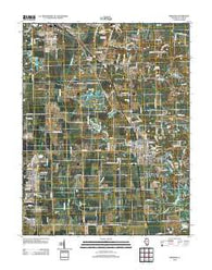 Freeburg Illinois Historical topographic map, 1:24000 scale, 7.5 X 7.5 Minute, Year 2012
