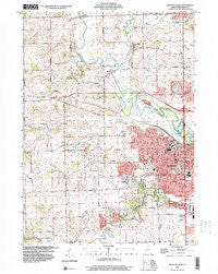 Freeport West Illinois Historical topographic map, 1:24000 scale, 7.5 X 7.5 Minute, Year 1998