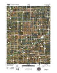 Funks Grove Illinois Historical topographic map, 1:24000 scale, 7.5 X 7.5 Minute, Year 2012