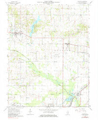 Galatia Illinois Historical topographic map, 1:24000 scale, 7.5 X 7.5 Minute, Year 1963