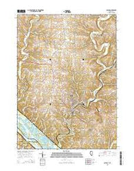 Galena Illinois Current topographic map, 1:24000 scale, 7.5 X 7.5 Minute, Year 2015