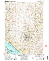 Galena Illinois Historical topographic map, 1:24000 scale, 7.5 X 7.5 Minute, Year 1968