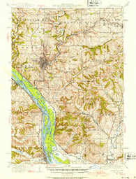 Galena Illinois Historical topographic map, 1:62500 scale, 15 X 15 Minute, Year 1911