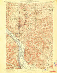 Galena Illinois Historical topographic map, 1:62500 scale, 15 X 15 Minute, Year 1913