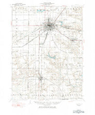 Galesburg Illinois Historical topographic map, 1:62500 scale, 15 X 15 Minute, Year 1925
