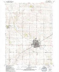 Galva Illinois Historical topographic map, 1:24000 scale, 7.5 X 7.5 Minute, Year 1991
