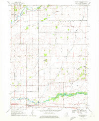 Garden Prairie Illinois Historical topographic map, 1:24000 scale, 7.5 X 7.5 Minute, Year 1970