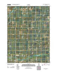 Garden Prairie Illinois Historical topographic map, 1:24000 scale, 7.5 X 7.5 Minute, Year 2012